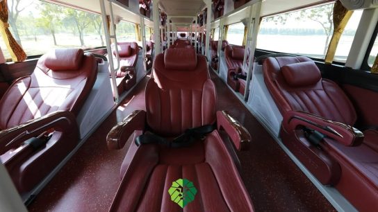 Sapa Green bus inside