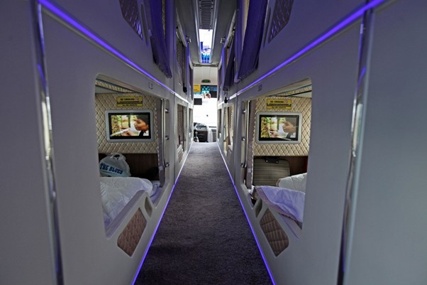 Hanoi Airport Sapa Private Cabin Bus Govntravel